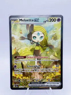 Pokemon Meloetta ex 167/086 SV: Black Bolt Special Illustration Rare Holo EX 20… - Image 1