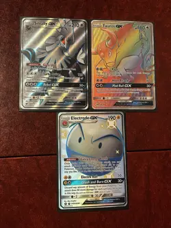 Pokemon TCG GX Lot Of 3 Voltorb Silvally Tauros - Image 2