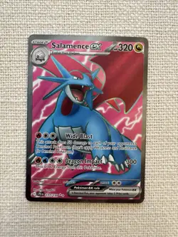 Pokemon Salamence ex Full Art Ultra Rare 177/159 Journey Together NM - Image 1