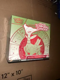 Pokemon TCG - Temporal Forces Iron Leaves Elite Trainer Box (ETB) - Image 1
