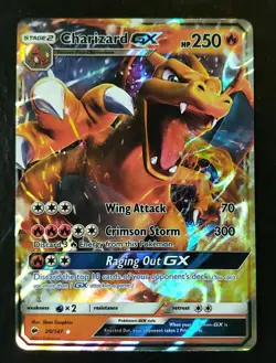 Charizard GX 20/147 Pokemon TCG Burning Shadows Ultra Rare -LP - Image 1