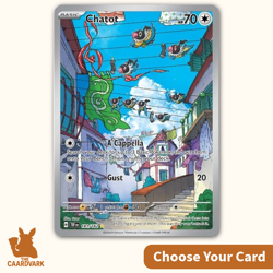 Chatot 181/162 Temporal Forces - Illustration Rare - Full Art | Pokemon TCG - Image 1