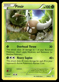 Pokemon TCG XY - BREAKthrough #3/162 Pinsir LP - Image 1