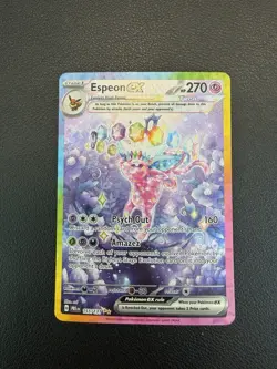 Pokemon Espeon ex 155/131 Sv: Prismatic Evolutions Holo NM Mint - Image 1