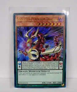 Yugioh Odd-Eyes Pendulum Dragon LEDD-ENC01 1st Edition Konami - Image 1