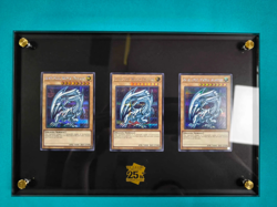 YuGiOh 25th Anniversary Kaiba Briefcase Blue Eyes White Dragon Display NEW - Image 1