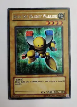 Beta the Magnet Warrior DOR-002 Secret Rare Duelist of the Roses Yu-Gi-Oh! - Image 1