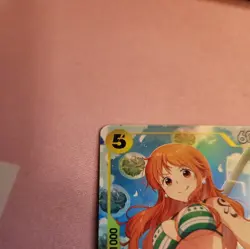 Nami (Alt Art) EB03-053 SR HOLO parallel/JAPANESE ONE PIECE Heroines Edition Tcg - Image 3