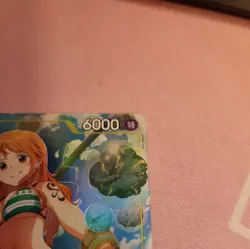 Nami (Alt Art) EB03-053 SR HOLO parallel/JAPANESE ONE PIECE Heroines Edition Tcg - Image 4