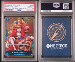 PSA 10 One Piece Monkey D. Luffy P-043 Weekly Shonen Jump Promo Japanese 2023 - Image 4