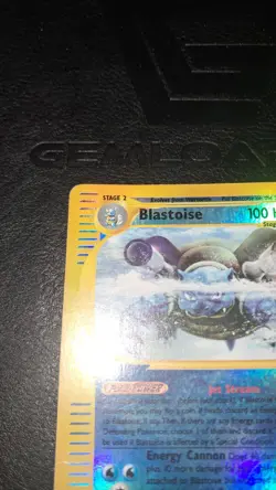 Pokemon Card Blastoise 37/165 Set Expedition -Eng-holo Reverse Good - Image 4
