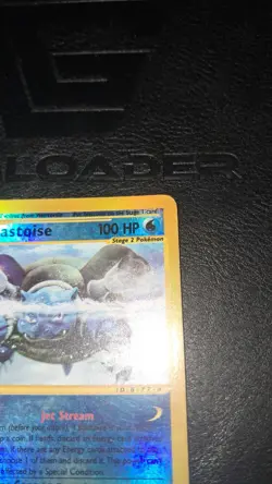 Pokemon Card Blastoise 37/165 Set Expedition -Eng-holo Reverse Good - Image 5