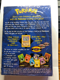 Pokemon Card Game 2 Player Starter Deck 1999 FACTORY SEALED *Possible Shadowless - Image 2