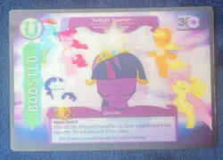 My Little Pony CCG Competitive Card Game Lenticular Oversized Twilight Sparkle - Image 1