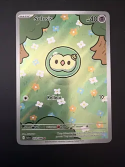 Pokemon TCG Solosis 118/086 Sv: Black Bolt Illustration Rare Holo English Card - Image 1