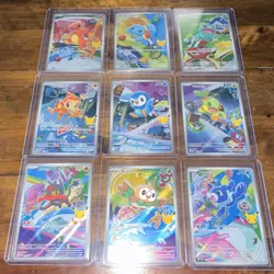 Pokemon TCG First Partner Illustration Collection 2026 Promos Full Set 9 Cards - Image 1