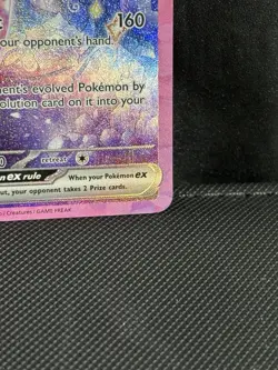 Pokemon TCG Espeon EX Grading Contender Prismatic Evolutions Holo Card 155/131 - Image 5