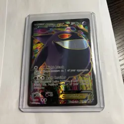 Gengar EX Full Art Ultra Rare Holo 114/119 XY Phantom Forces Pokemon Card - Image 1