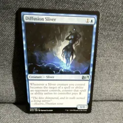 MTG - Diffusion Sliver Creature Core Set 2015 Regular Blue Uncommon English - Image 1