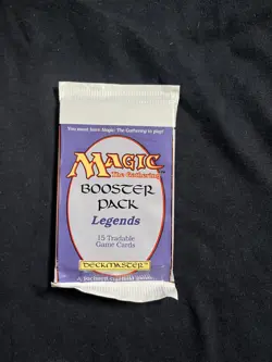 Magic the Gathering Legends Booster Factory Sealed - Image 1