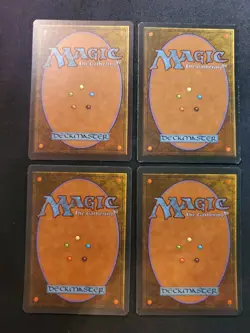 4x Pestilence Revised Edition 3ed NM Magic The Gathering White Boarder Playset - Image 4
