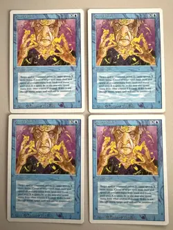 Power Sink 4er Playset - MTG - REVISED (3rd) - ENGL. - ©1994 M/NM #1 - Image 1