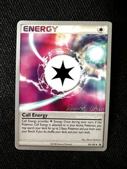 Colorless Call Energy 2009 World Championship Pokemon Card - Image 1