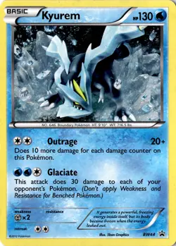Kyurem #BW44 Promo Pokemon TCG Black and White Promos NM - Image 1