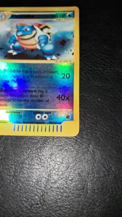 Pokemon Blastoise 36/165 Expedition - Reverse Holo Rare ENG Good Exc - WOTC - Image 2