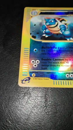 Pokemon Blastoise 36/165 Expedition - Reverse Holo Rare ENG Good Exc - WOTC - Image 3
