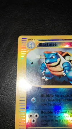Pokemon Blastoise 36/165 Expedition - Reverse Holo Rare ENG Good Exc - WOTC - Image 4