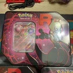 Pokemon Destined Rivals Team Rocket Tins Set of 3 NEW/SEALED - Image 2