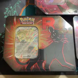 Pokemon Destined Rivals Team Rocket Tins Set of 3 NEW/SEALED - Image 3