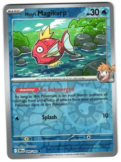 Misty's Magikarp 048/182 Reverse Holo SV10: Destined Rivals English Pokemon NM - Image 1