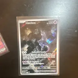 pokemon tcg mewtwo & mew ex holo card lot swsh basic english pokemon ex - Image 1
