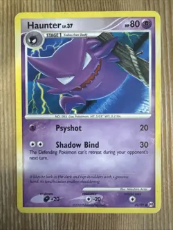 Haunter - 42/99 - Uncommon HP English Pokemon Arceus - Image 1