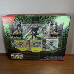 Pokemon Scarlet & Violet Paldean Fates Ex Premium Collection Meowscarada Box New - Image 1