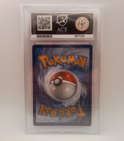 Reshiram & Charizard GX Black Star Promo SM247 Ace Grade 9 Pokemon Slab - Image 4