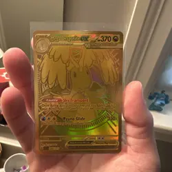 Mega Dragonite EX Pokemon TCG 295/217 Near Mint Gold Mega Hyper Rare Ascended - Image 1