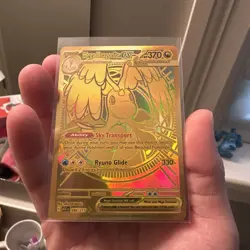 Mega Dragonite EX Pokemon TCG 295/217 Near Mint Gold Mega Hyper Rare Ascended - Image 2