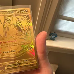 Mega Dragonite EX Pokemon TCG 295/217 Near Mint Gold Mega Hyper Rare Ascended - Image 3