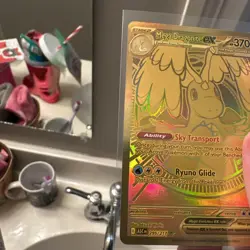 Mega Dragonite EX Pokemon TCG 295/217 Near Mint Gold Mega Hyper Rare Ascended - Image 4