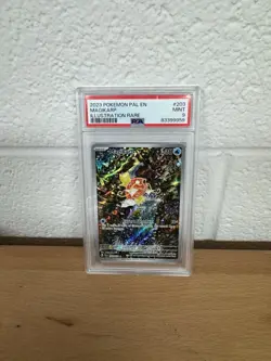 Pokemon TCG Magikarp Illustration Rare PSA 9 Sv02: Paldea Evolved Holo 203/193 - Image 1