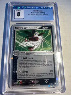 SHIFTRY EX POKEMON 2007 EX POWER KEEPERS 97/108 CGC 8 3807845078 - Image 1