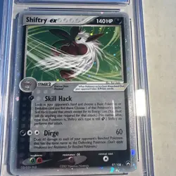 SHIFTRY EX POKEMON 2007 EX POWER KEEPERS 97/108 CGC 8 3807845078 - Image 2