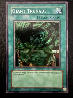 Yu-Gi-Oh! TCG Giant Trunade MRL-048 Magic Ruler Magic Card Konami 1996 - Image 1
