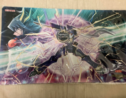 Yugioh Junk Warrior & Yusei Fudo Playmat Japanese NEW Ranking Duel 2023 New - Image 1