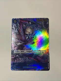 2023 One Piece Card Game: Wings of Captain OP06 SEC (Alt Art) Sanji #OP06-119 - Image 1