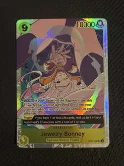 Jewelry Bonney OP13-108 SR Carrying on His Will - ONE PIECE ENGLISH - Image 1