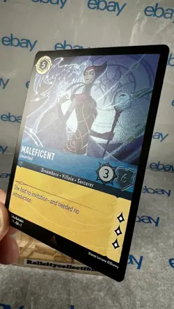 Maleficent - Uninvited - 151/204 - Rare - Cold Foil NM-Mint Disney Lorcana: T - Image 4